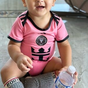 Inter-Miami Baby Soccer Jersey brand new.
